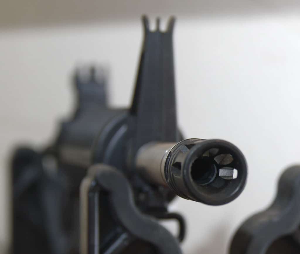 Muzzle devices for AR-15s