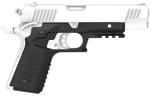 Recover Tactical CC3H 1911 grip and rail system