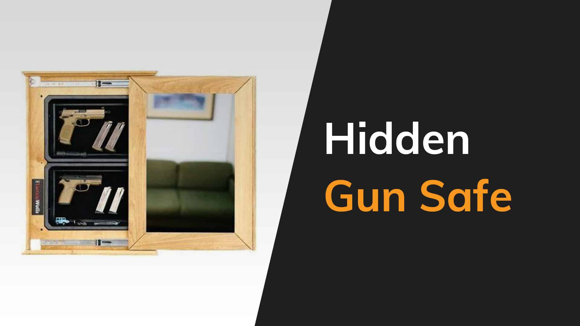 8 Best Hidden Gun Safes For Home (2021) | The Arms Guide