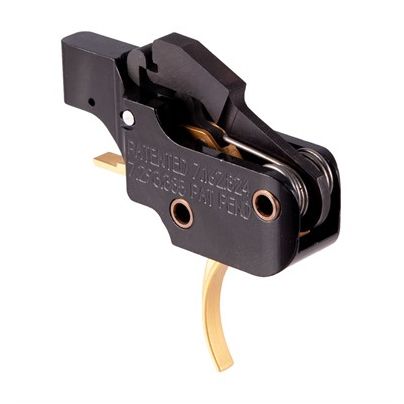 American Trigger - AR-15 AR Gold Trigger Curved