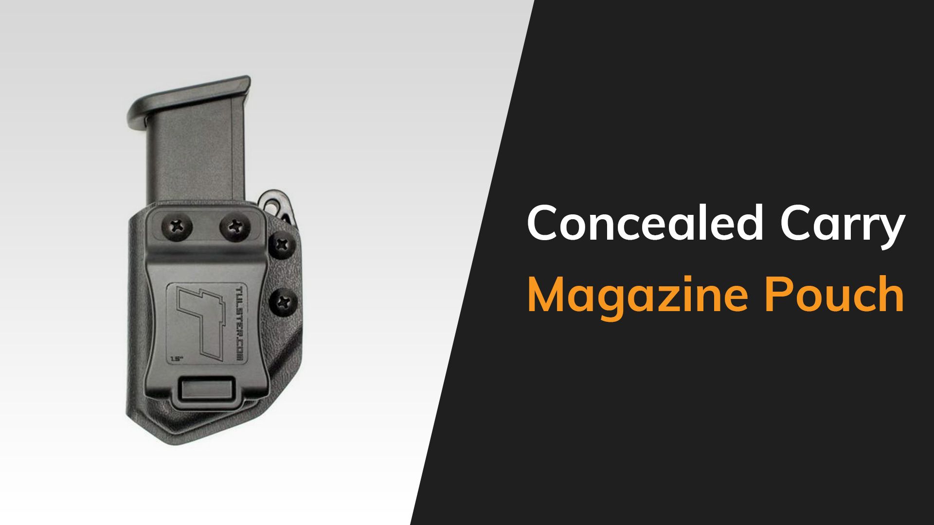Best Concealed Carry Magazine Pouch for Everyday Carry