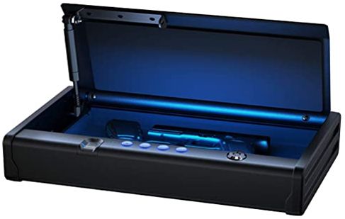 SentrySafe Gun Safe with Biometric Lock, 2 Capacity & Interior Light